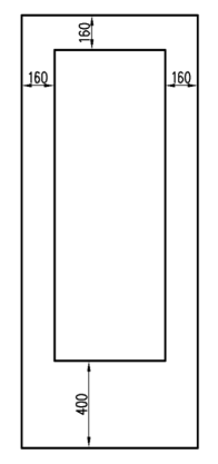 TÜR OPTIMA *LÖ 23* ECKIG   DIN RS<br/>86,0 x 198,5 CM BRILLANTWEIß WL16 title=